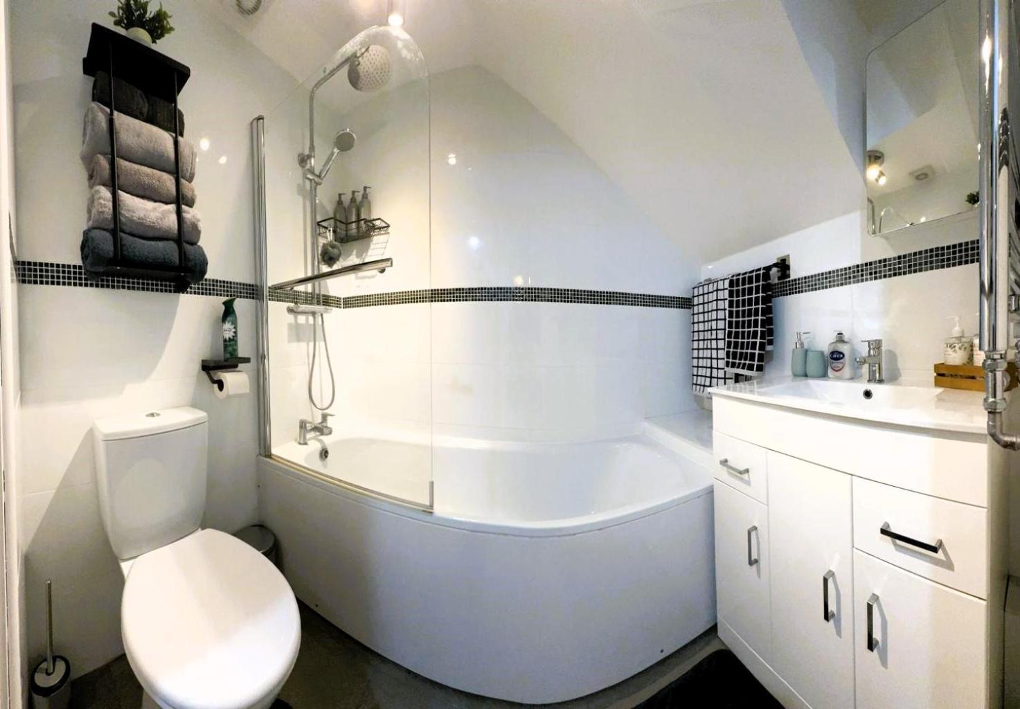 Large Cosy 2 Bedroom Ground Floor Flat In Stevenage Sg1 Sleeps 4-5 Free Parking 외부 사진